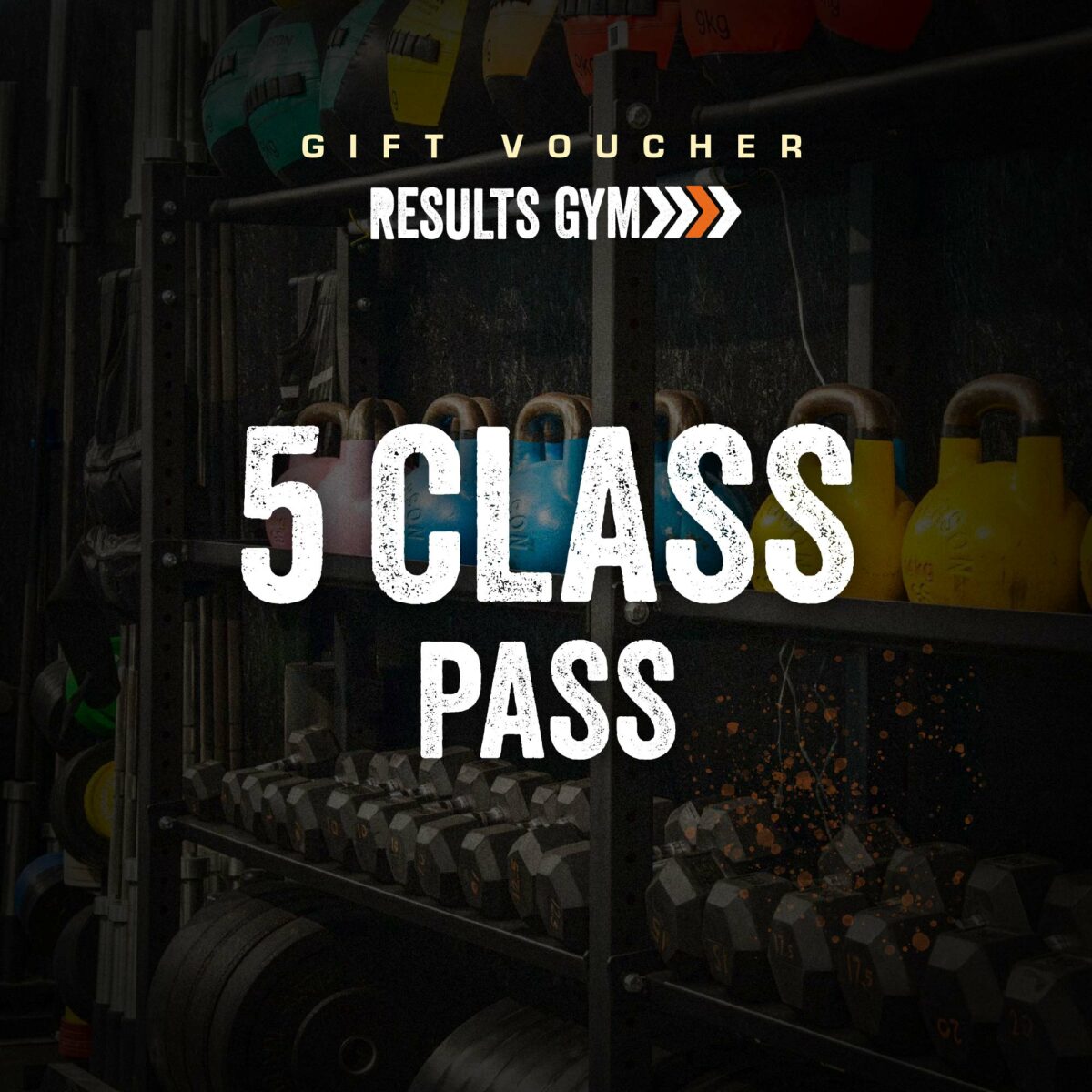 5 Class Pass Gift Voucher